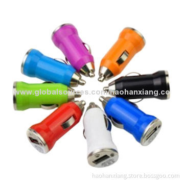 Colorful Car Charger USB
